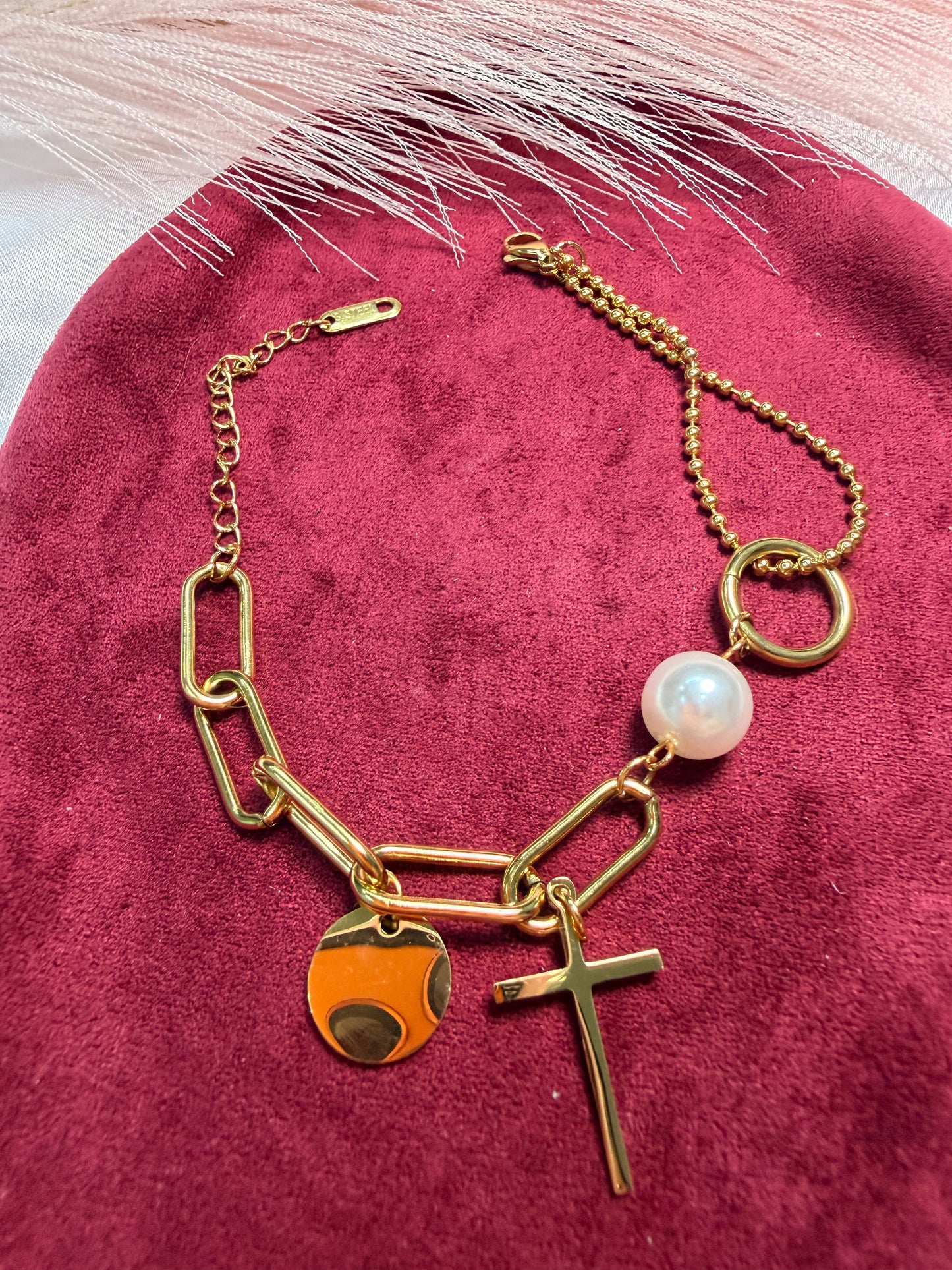 My cross bracelet