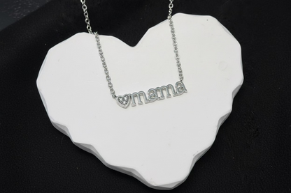 My simple mom necklace
