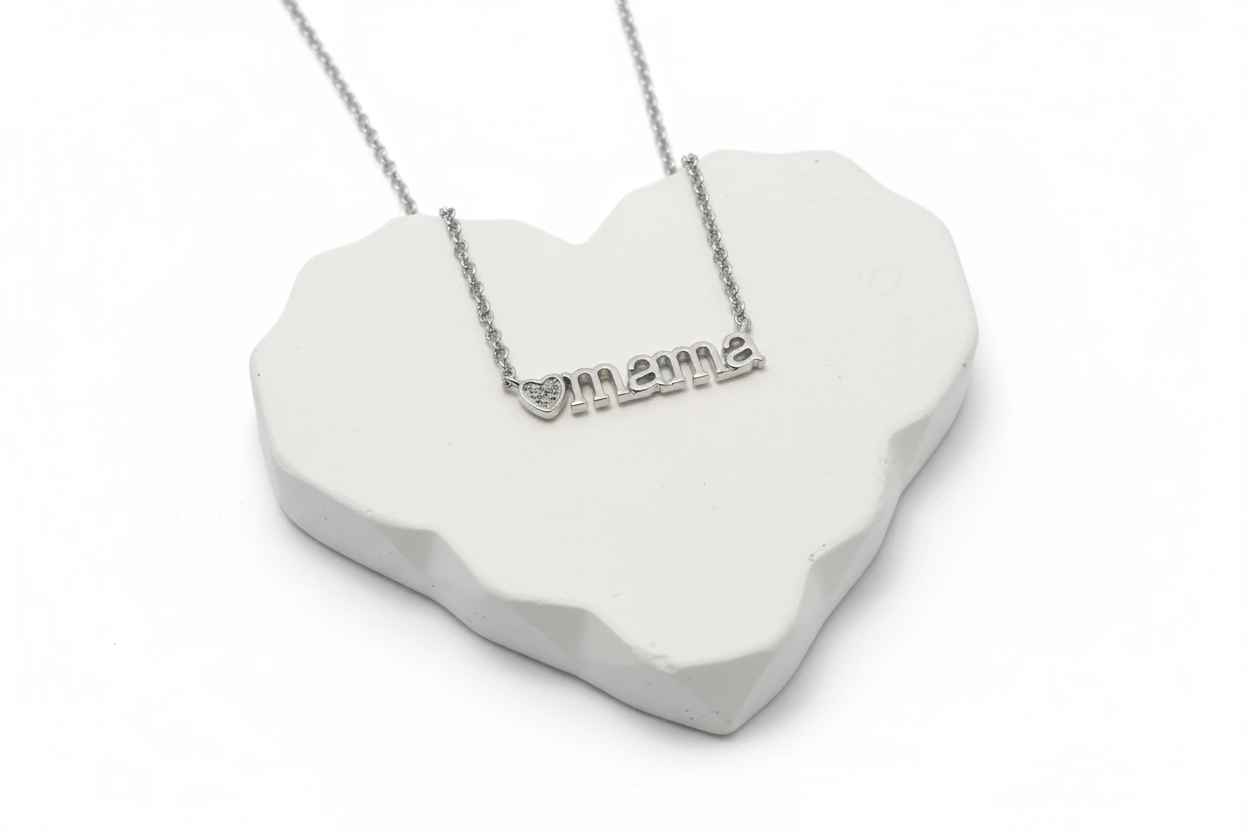 My simple mom necklace