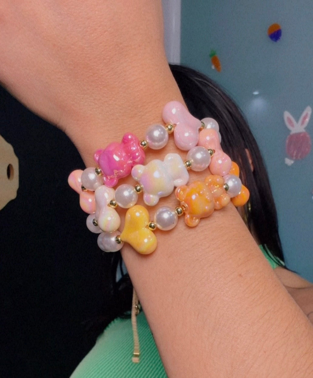 My teddy bracelet