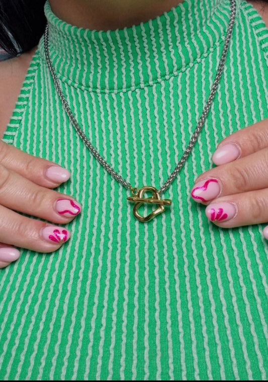 I LOVE U A LOT 2 colors necklace