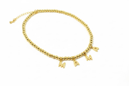 U make me a M A M A NECKLACE