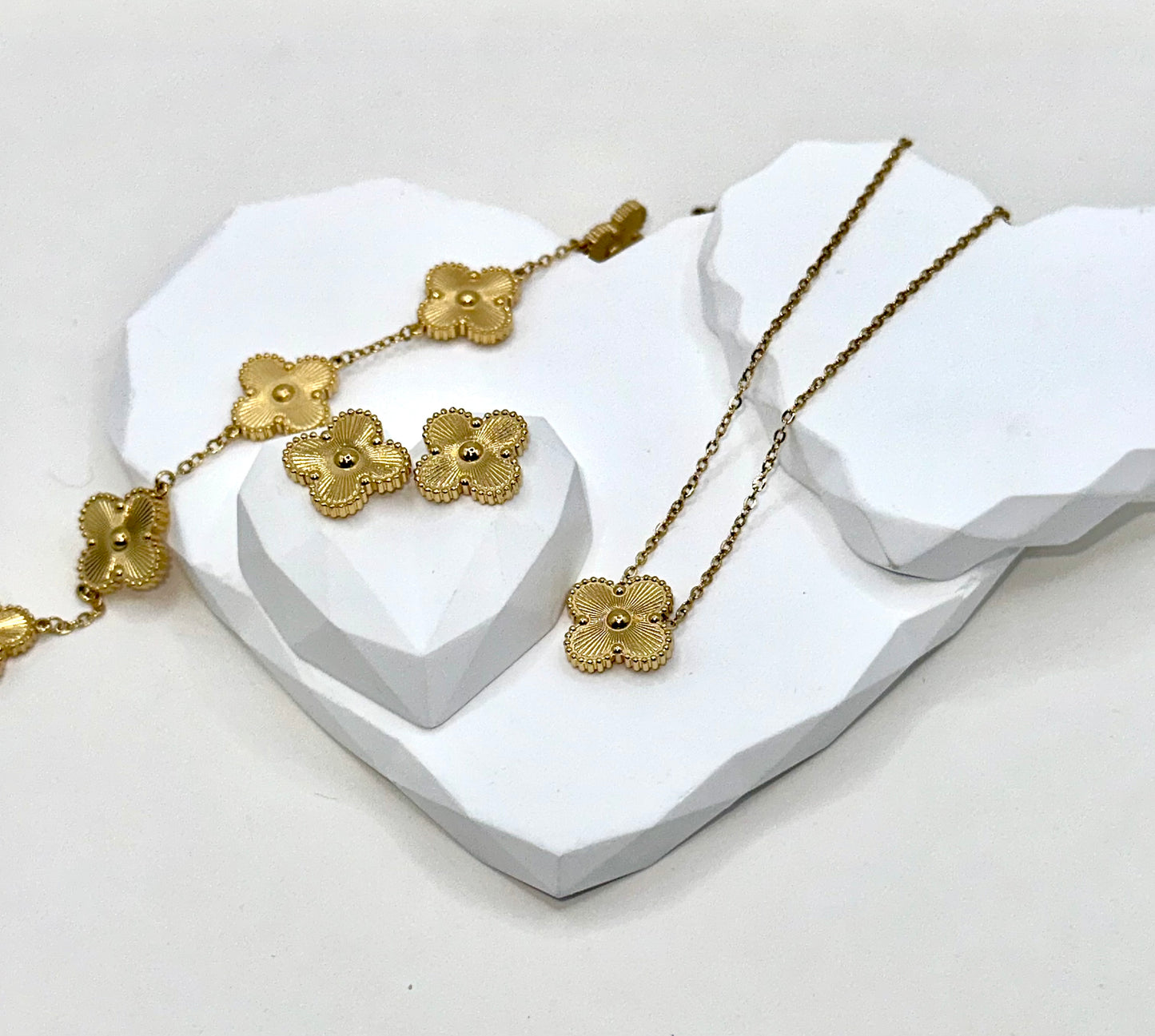 GOLD FLOWER SET