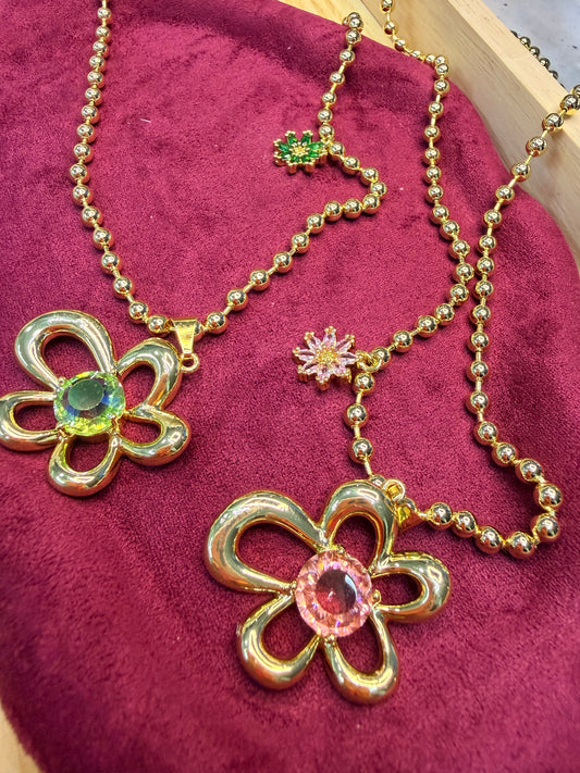 My flower necklace