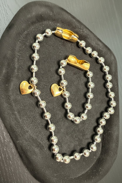 1/50 LOVE CHAIN SILVER/GOLD