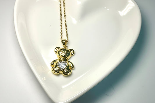 Bubble bear necklace
