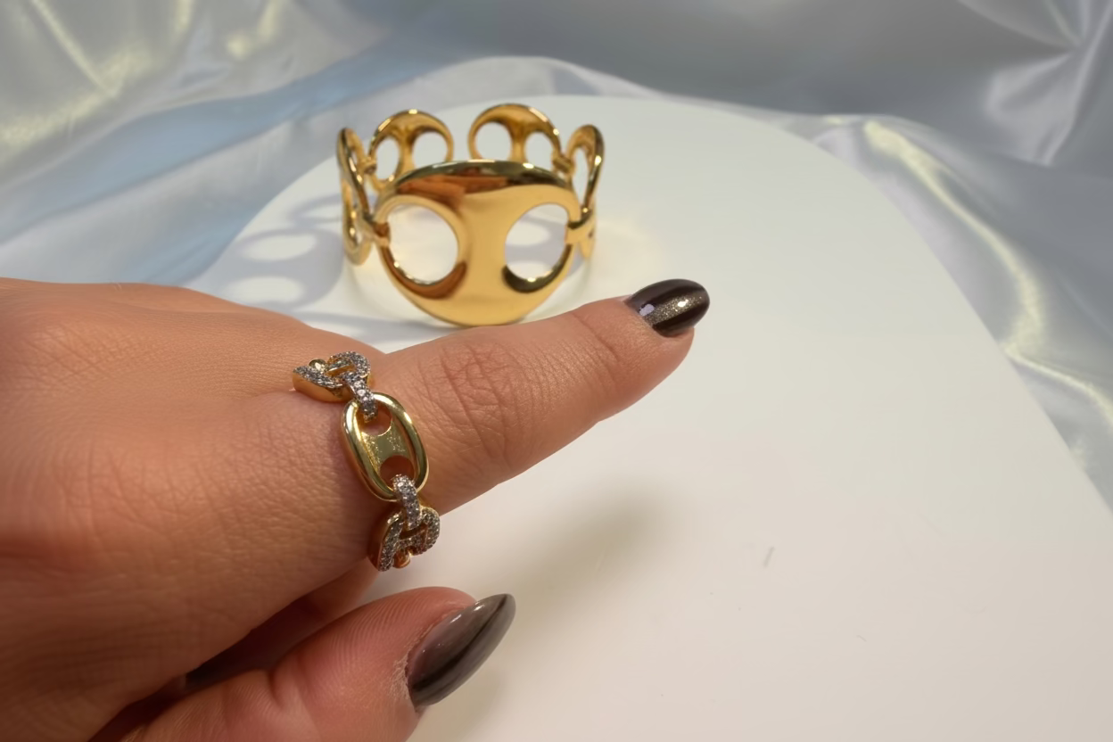 C cristal ring