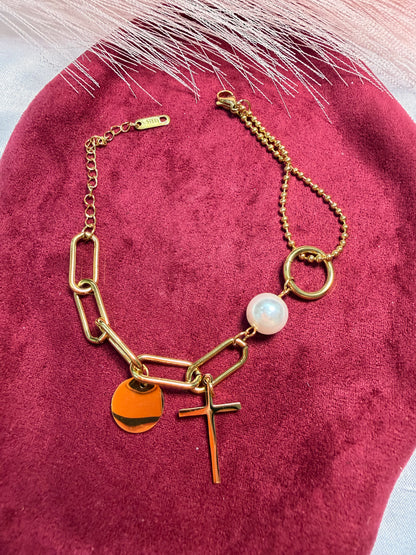 My cross bracelet