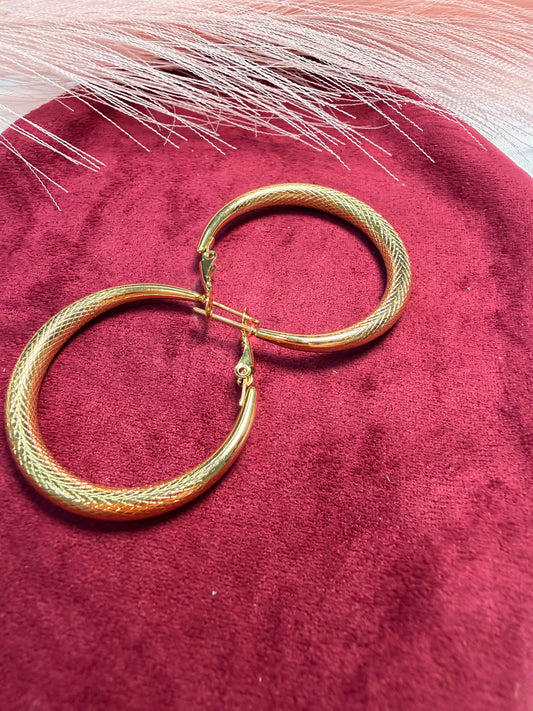 Gold hoops