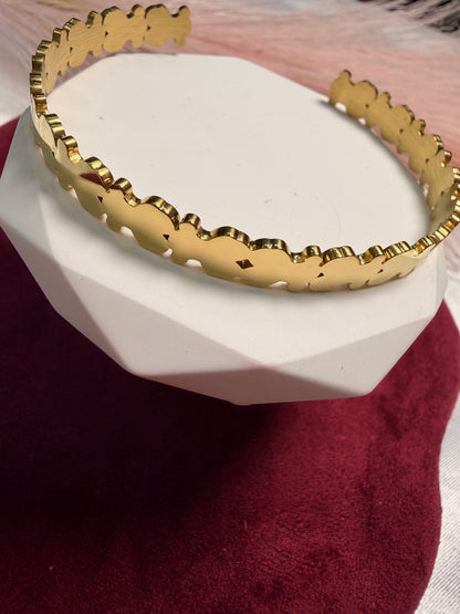 T full bear bangle