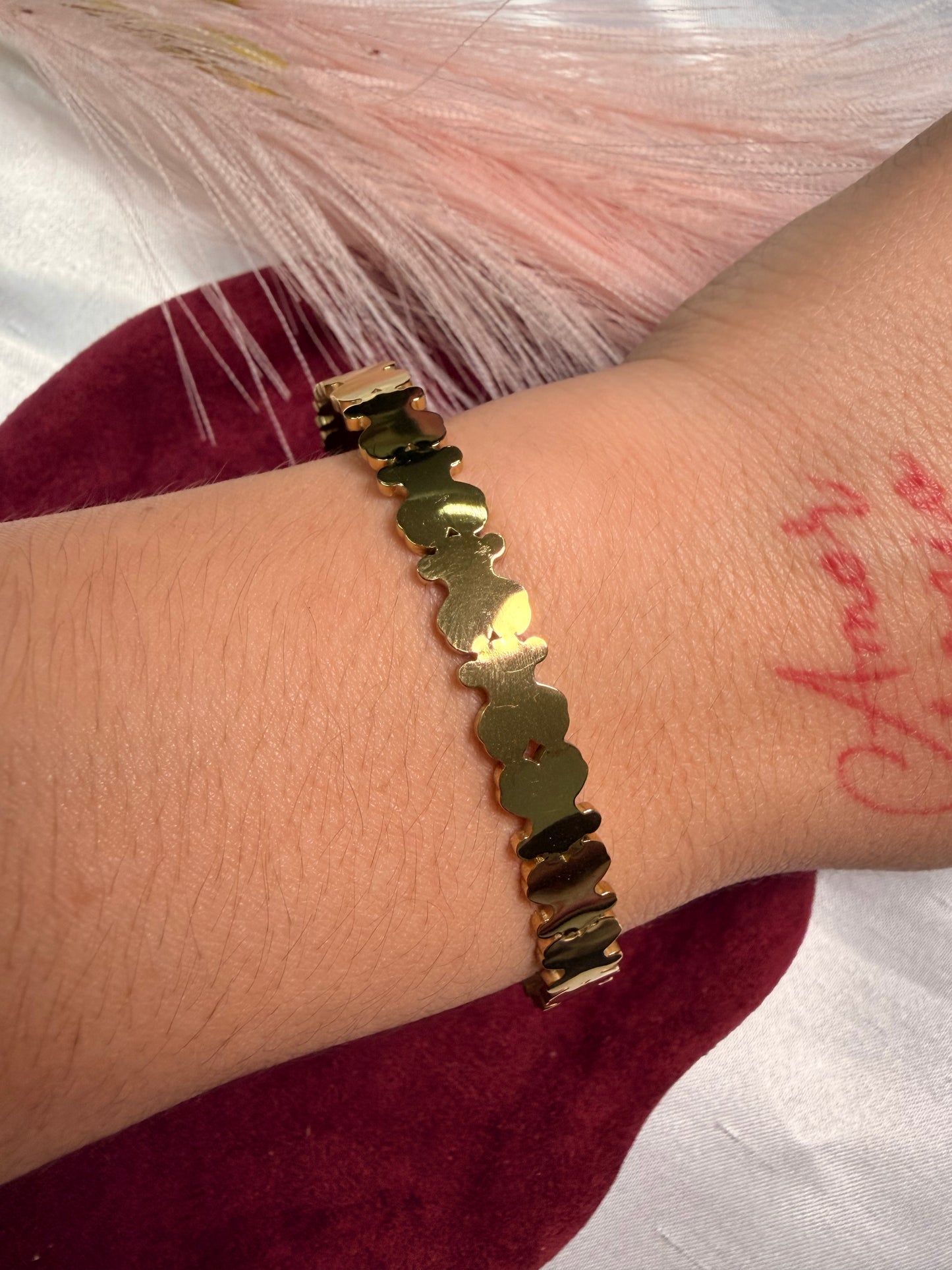 T full bear bangle